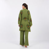 Eye Design Green Lounge Set Top & Bottom